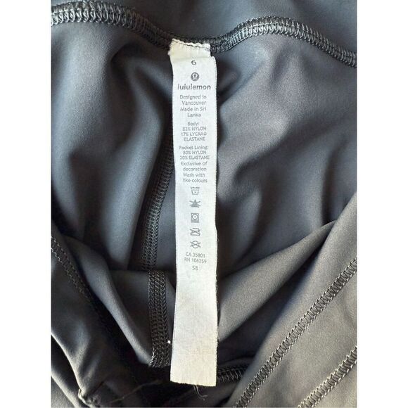 Lululemon Free to Speed High-Rise Crop 21" In Graphite Grey - Picture 8 of 13